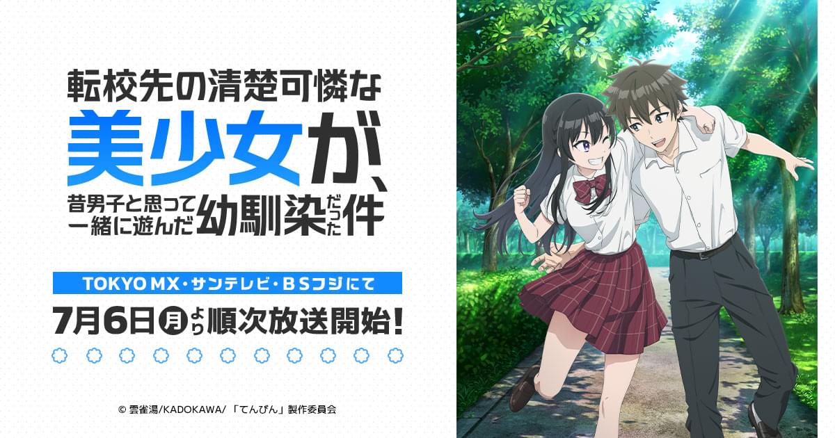 転校先の清楚可憐な美少女が、昔男子と思って一緒に遊んだ幼馴染だった件